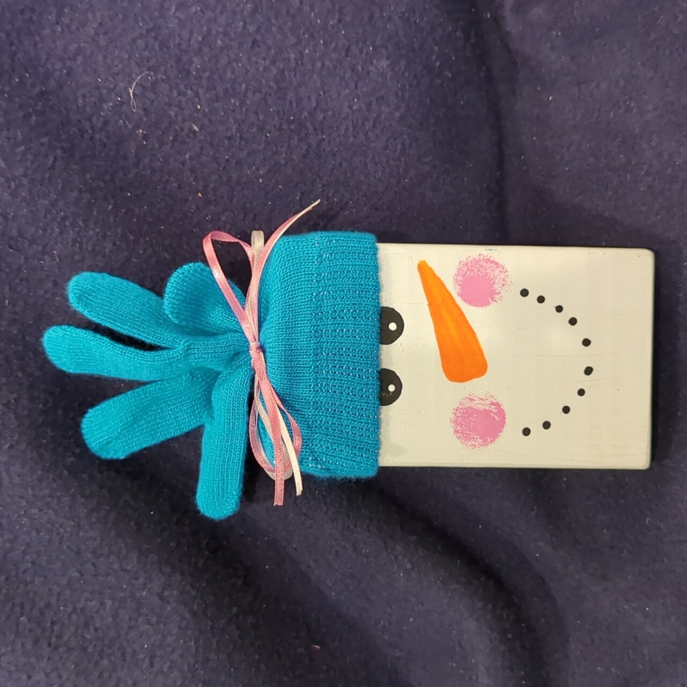 Snowman Decoration-Hand Painted